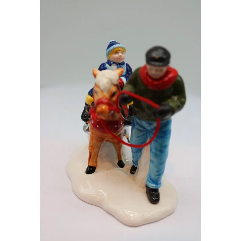 Dept 56 Snow Village - Pint Size Pony Rides